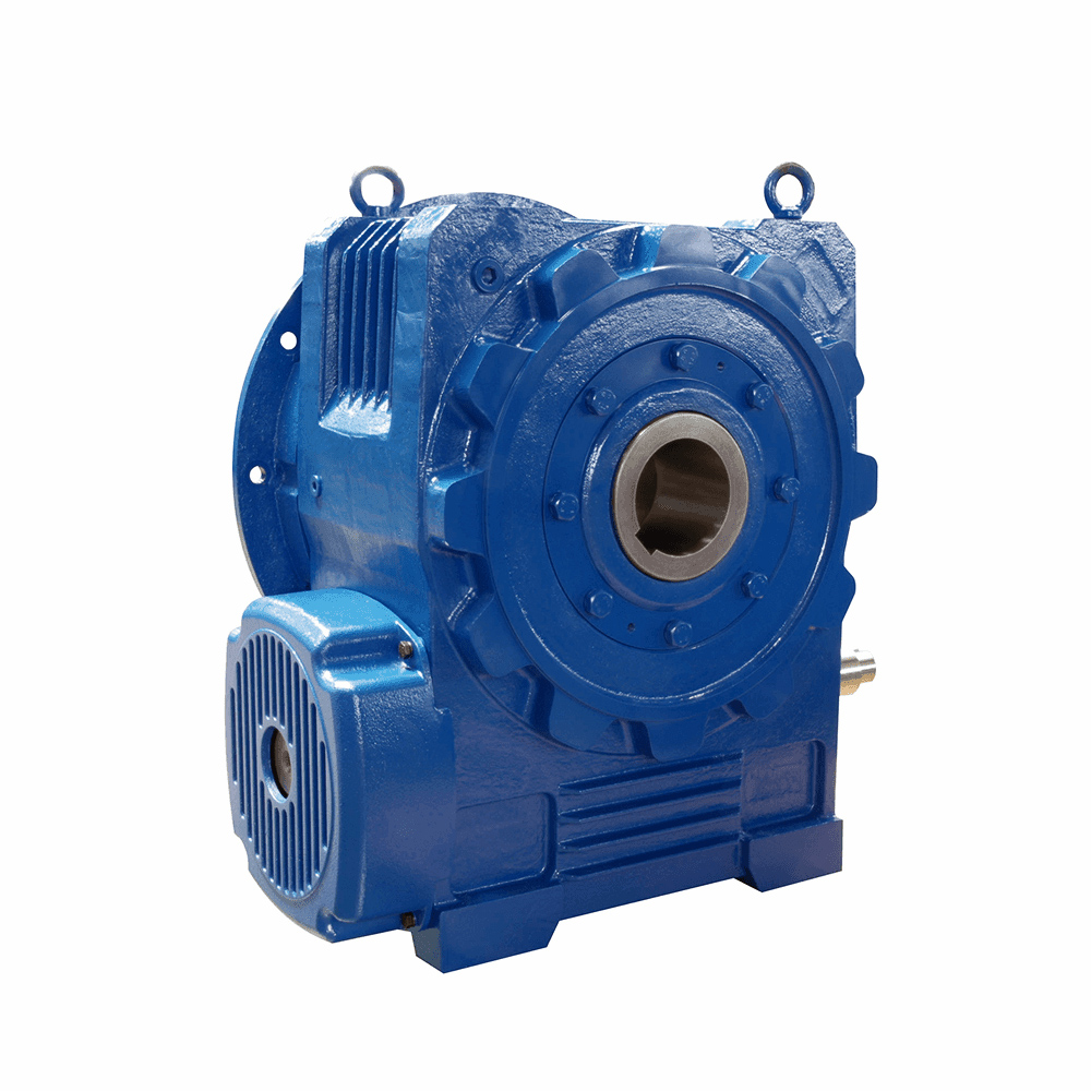 Double enveloping worm gear box