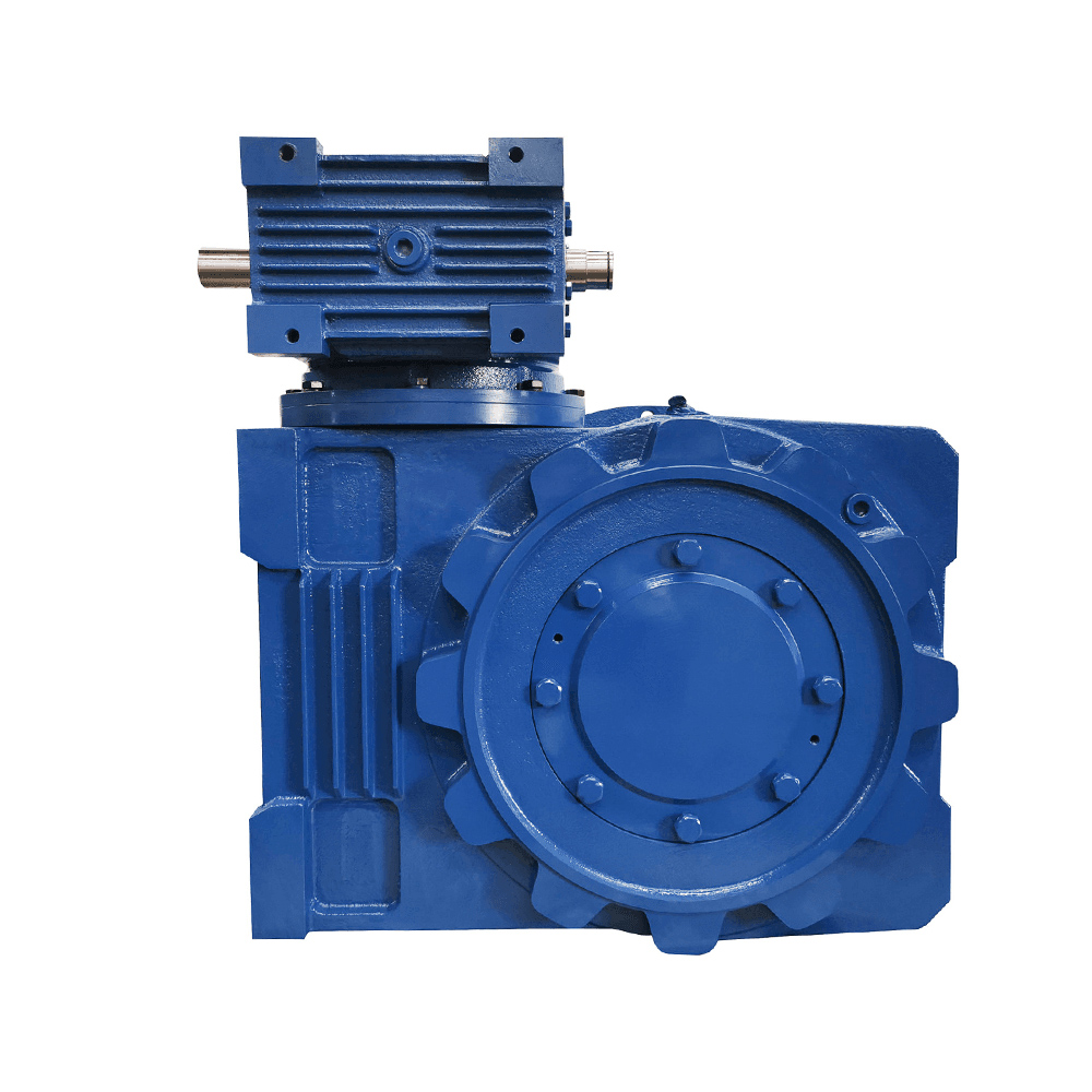 Dobleng yugto ng toroidal worm gear reducer