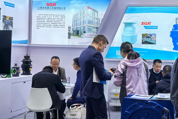 Mga gearbox ng SGR sa Bauma China 2024