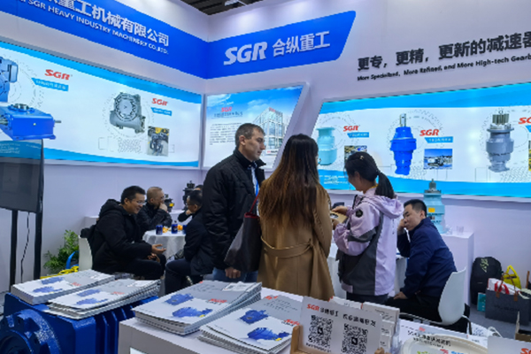 Mga gearbox ng SGR sa Bauma China2024