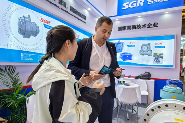 Mga gearbox ng SGR sa PTC Asia 2024